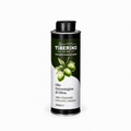 Lattina verde scuro di Olio Extra Vergine di Oliva Tiberino 1888 da 250ml con etichetta bianca e olive verdi.