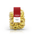 Confezione trasparente di Taralli Pugliesi all'olio Tiberino 1888, con etichetta rossa e bianca.