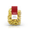 Busta trasparente di Taralli Pugliesi con semi di finocchio, etichetta rossa Tiberino 1888.