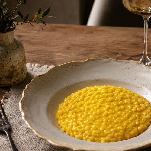 risotto allo zafferano alla milanese