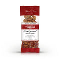 Confezione verticale Tiberino 1888 "I Primi Gourmet" di goulash vegano con bocconcini di soia, 125g, sfondo bianco.